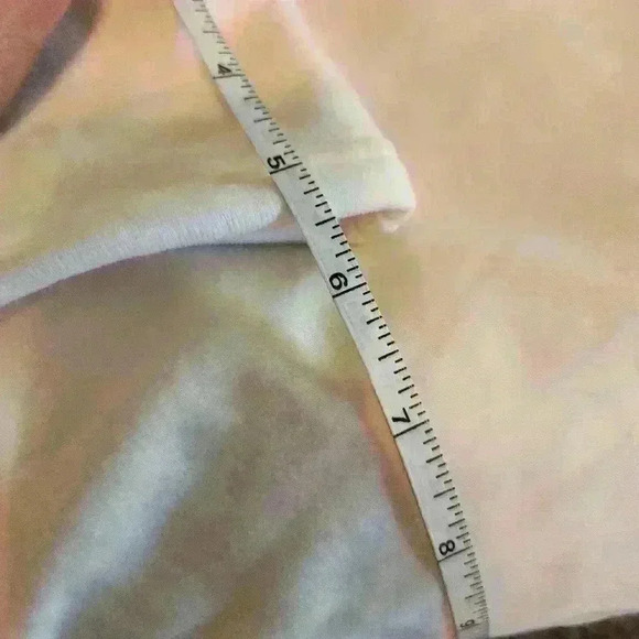 WHITE Paris Cropped Hoodie 100% Cotton Fleece White Rose Embroidery - Picture 10 of 16